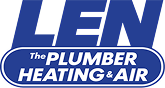 Len The Plumber Heating & Air logo